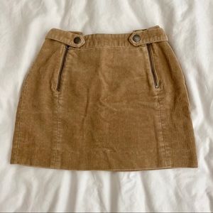 ✨SOLD✨Teddy Corduroy Mini Skirt